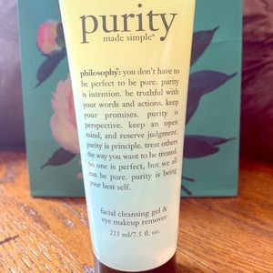 Philosophy cleansing gel and eye makeup remover